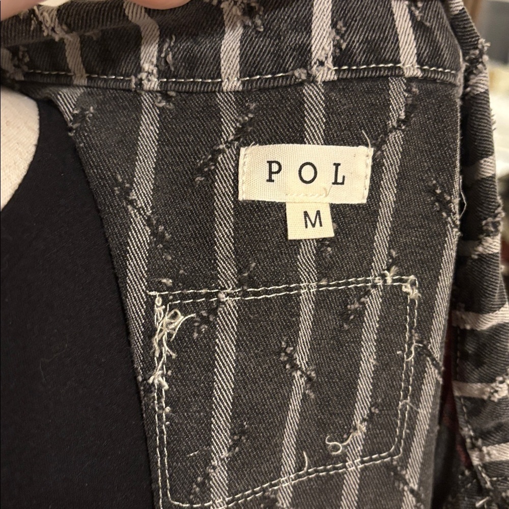 POL Patchwork Long Boho Jacket-Size Medium - Picture 8 of 9